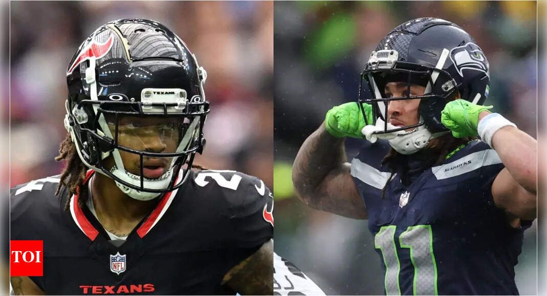 Houston Texans vs. Seattle Seahawks: Big fight breaks out on Monday Night Football as Derek Stingley Jr. knocks helmet off Jaxon Smith-Njigba