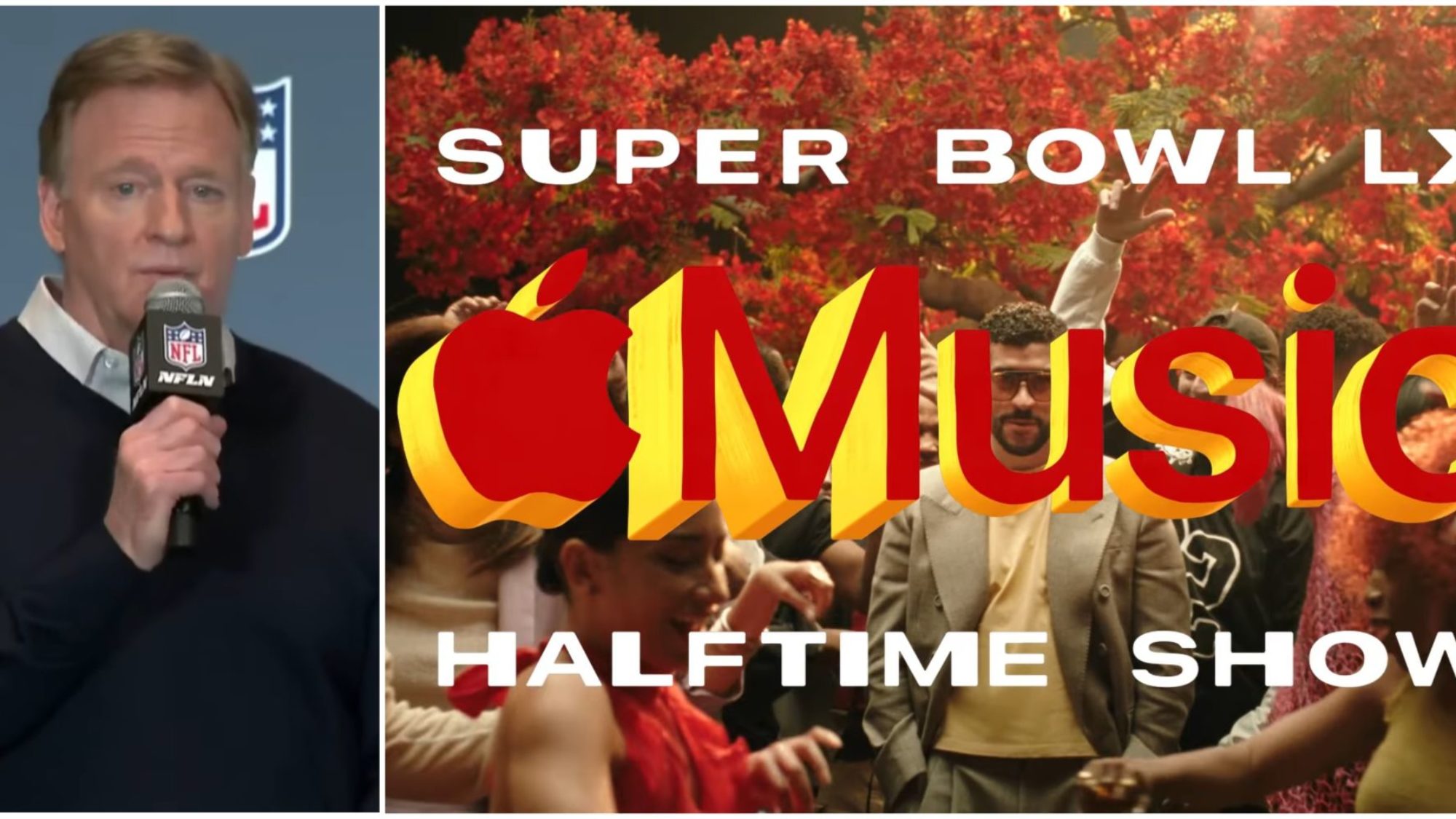 NFL Commissioner on Bad Bunny/Halftime Show, Super Bowl/ICE Agents
